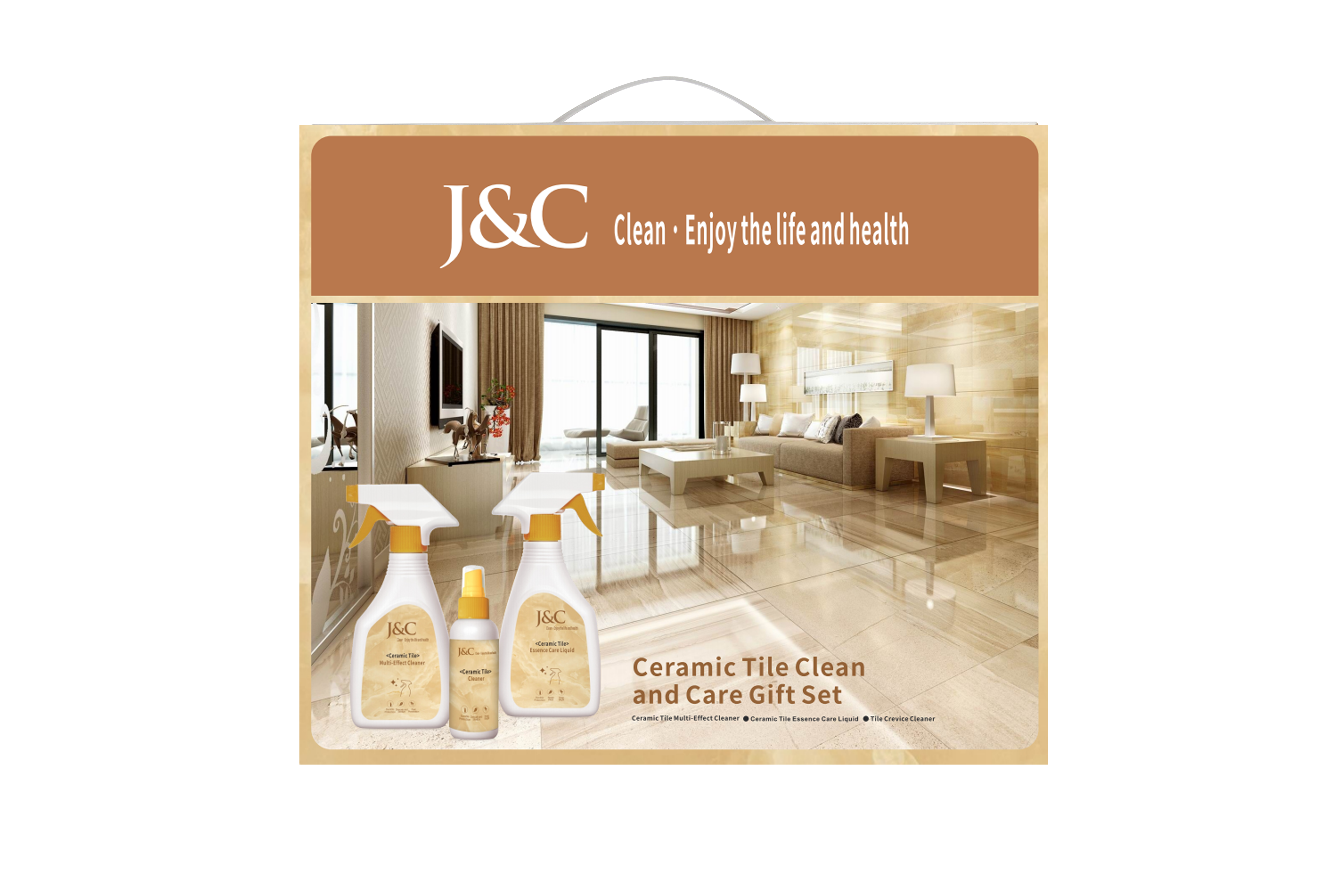 Ceramic Tile Clean and Care Gift Set